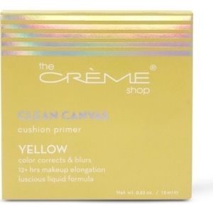 NEW The Creme Shop Clean Canvas Primer Yellow